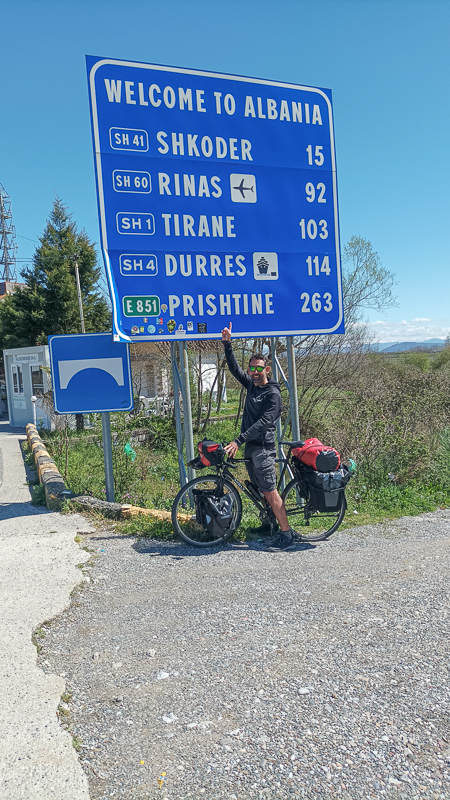 Albania en bicicleta